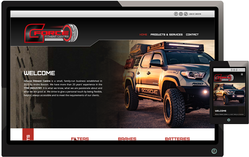 GForce Fitment website