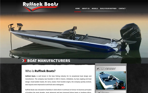 Ruffnek Boats - with boat builder app